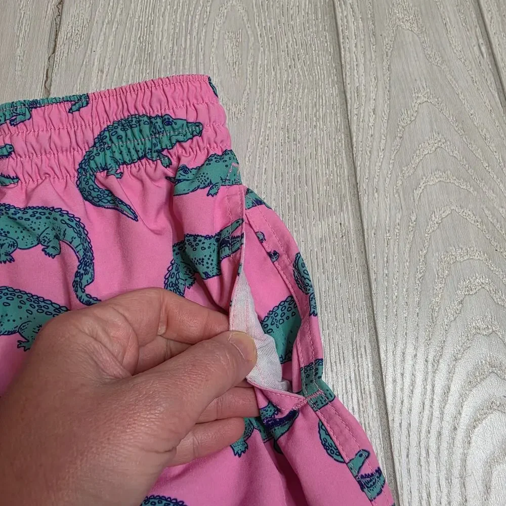 Chubbies The Glades Pink Alligator Print 5.5